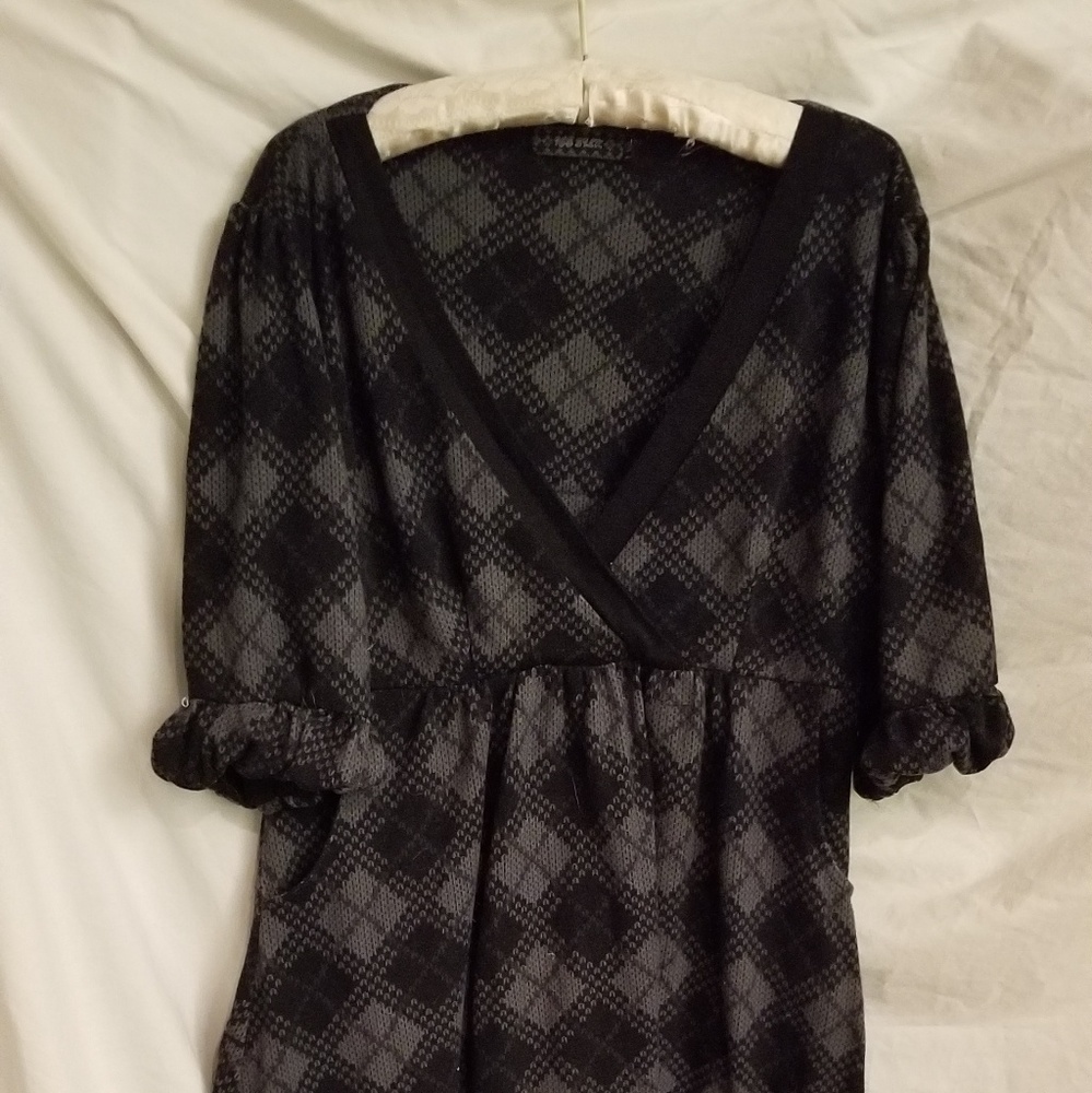 Black and Gray Tunic